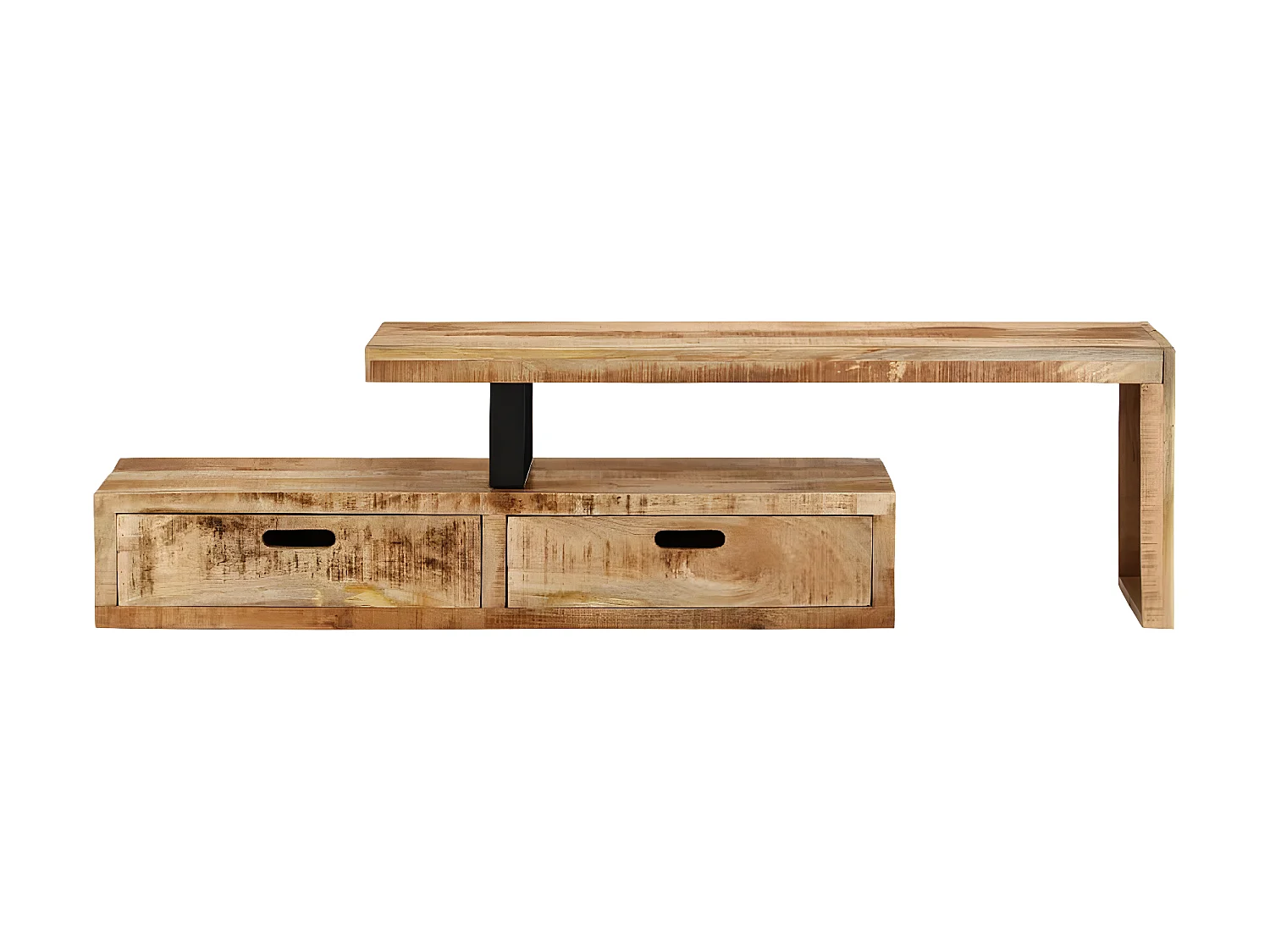 Mueble TV de madera maciza de mango