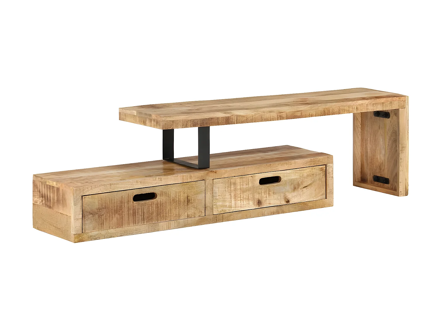 Mueble TV de madera maciza de mango
