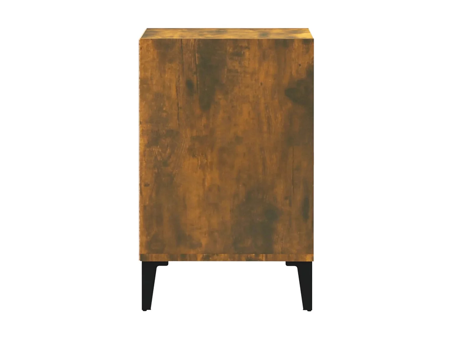 Mueble TV Roble ahumado 100x35x55 cm Madera contrachapada