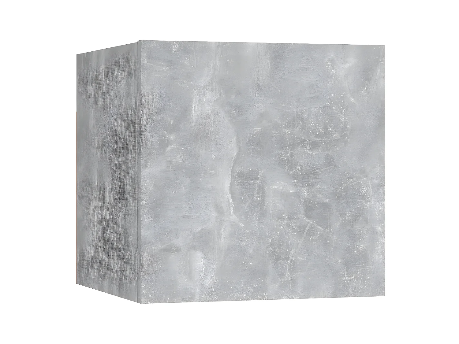 Ensemble de meuble TV 8 pcs Gris béton Aggloméré