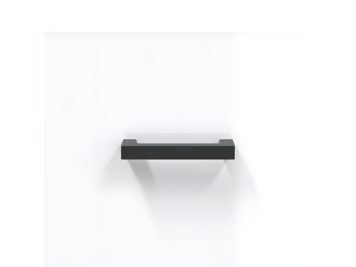 Meuble TV blanc brillant 150x36x30 cm bois d'ingénierie