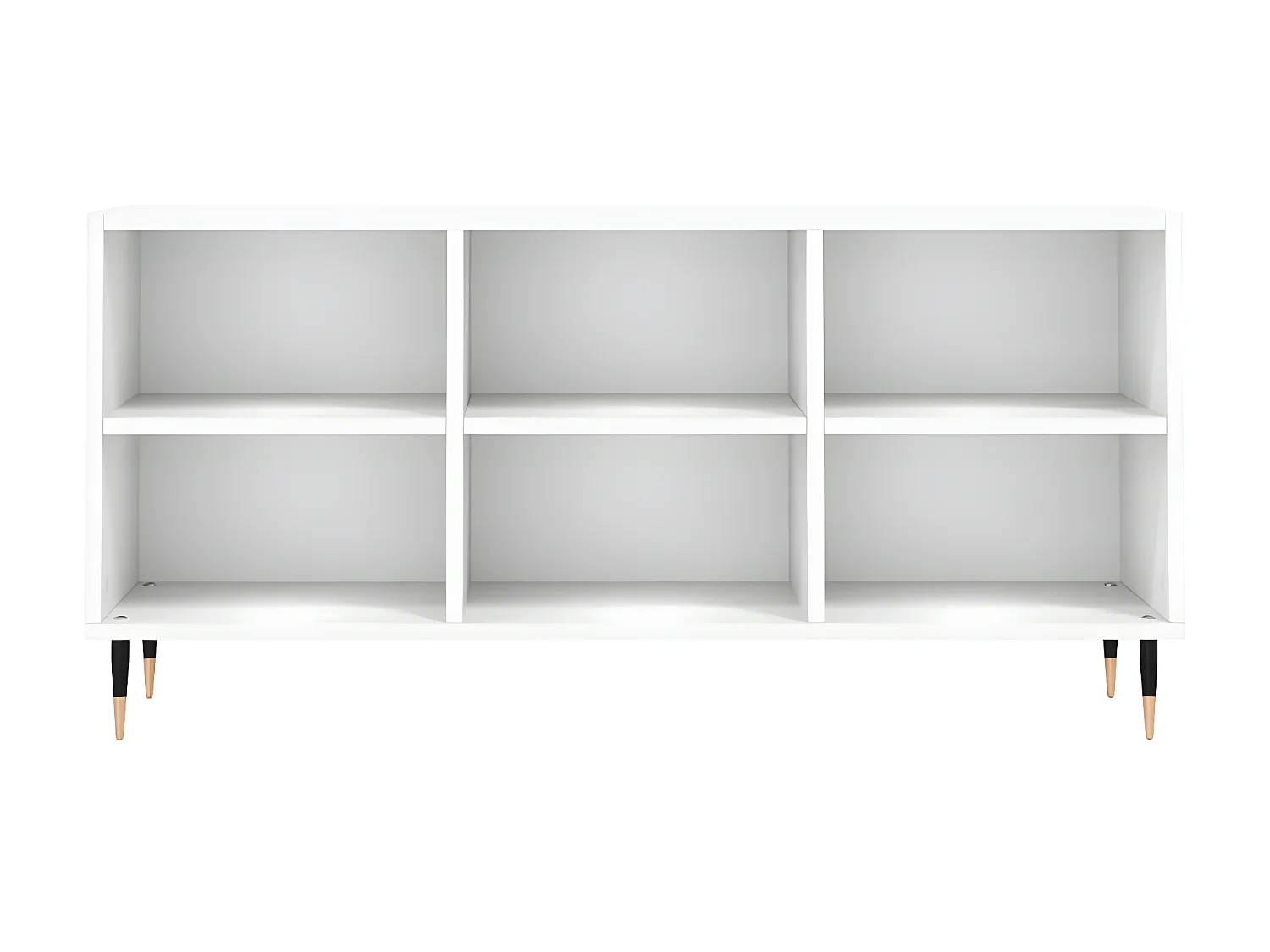 Weißer TV-Schrank 103,5 x 30 x 50 cm, Holzwerkstoff