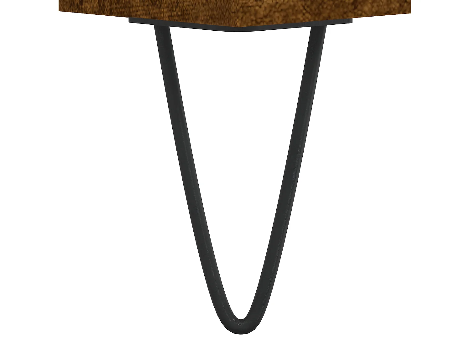 Mobile TV rovere affumicato 150x36x30 cm in derivati del legno