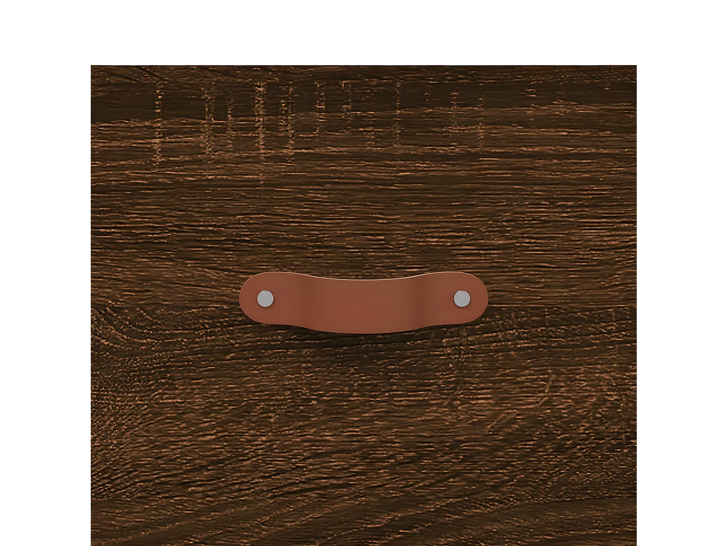 Meuble TV chêne marron 102x36x50 cm bois d'ingénierie