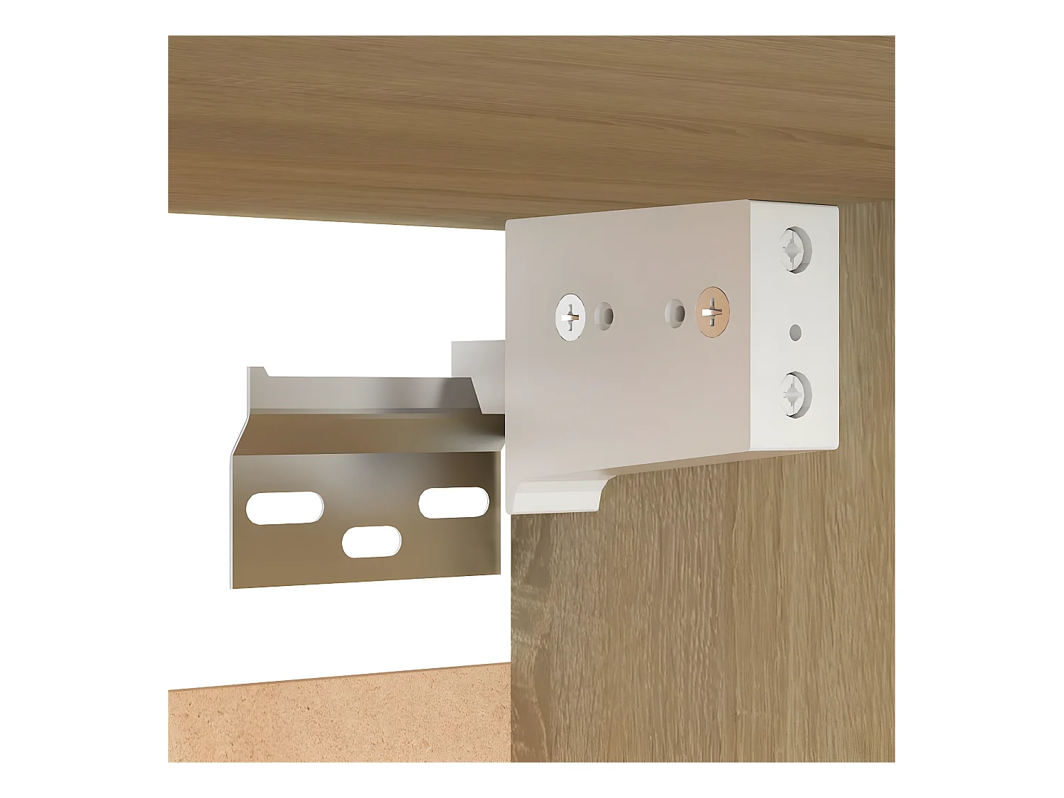 Meuble TV Chêne sonoma 30,5x30x90 cm Aggloméré