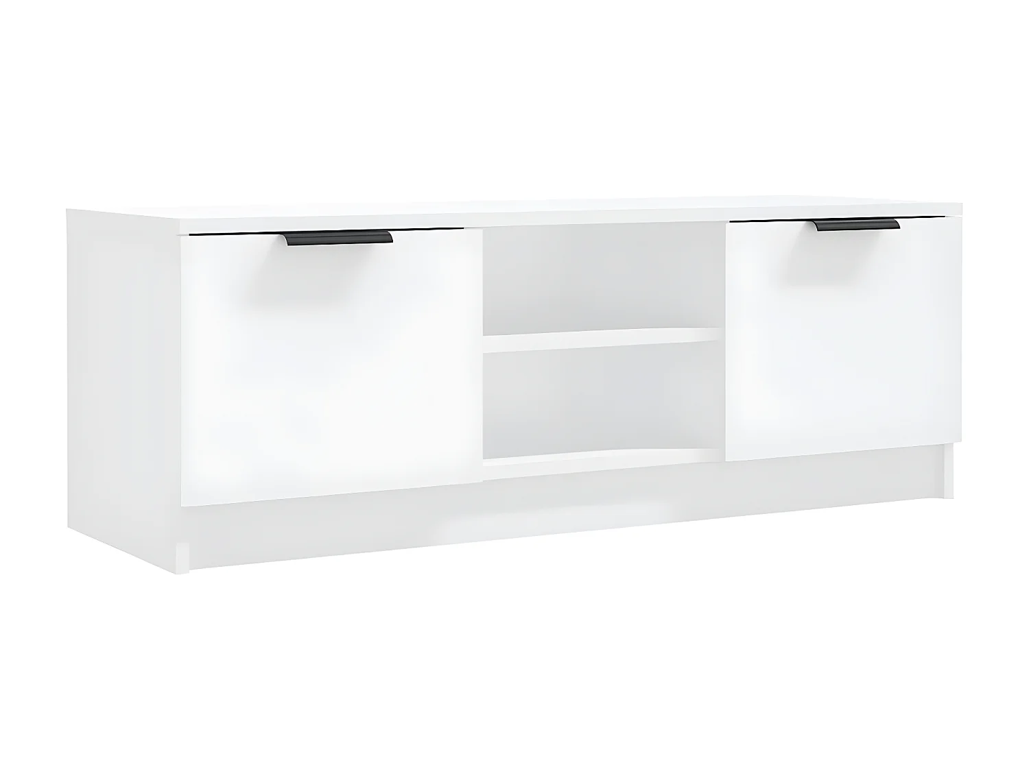 Mobile TV bianco 102x35x36,5 cm MDF