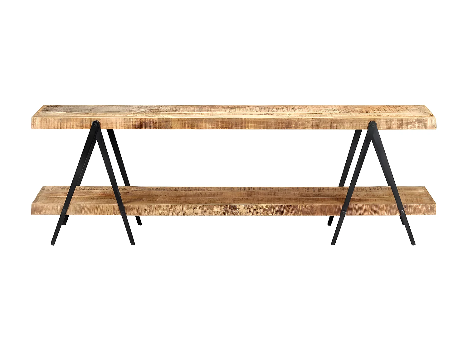 Mueble TV 160x40x50 cm Madera maciza de mango