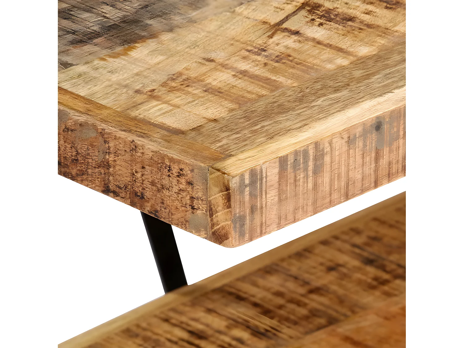 Mueble TV 160x40x50 cm Madera maciza de mango