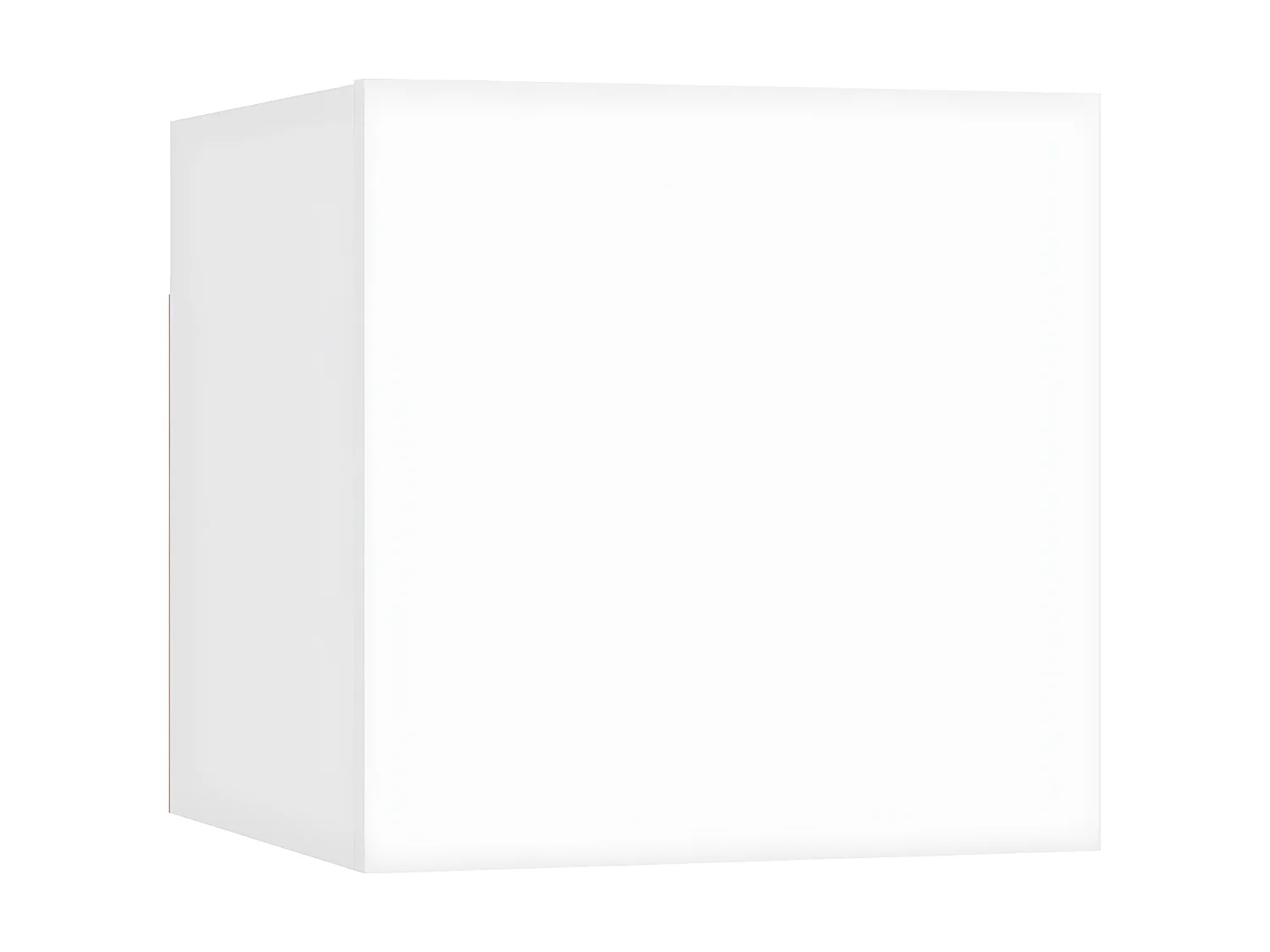 Ensemble de meubles TV 6 pcs Blanc Bois d'ingénierie