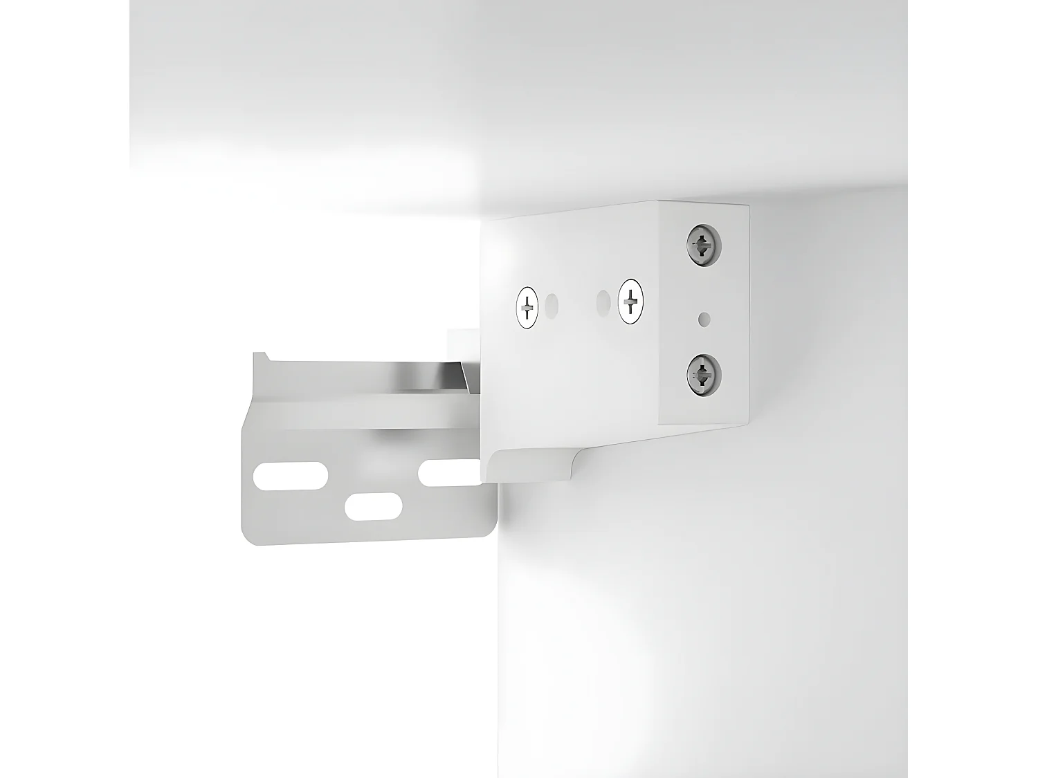 Ensemble de meubles TV 6 pcs Blanc Bois d'ingénierie