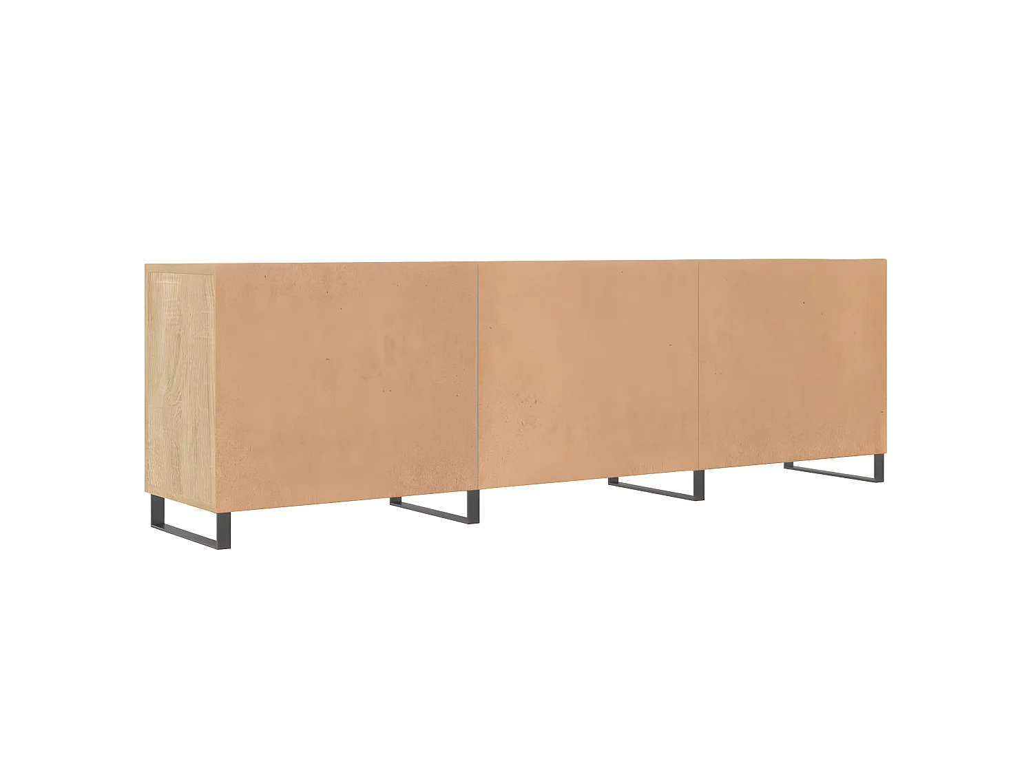 Meuble TV chêne sonoma 150x30x50 cm bois d'ingénierie