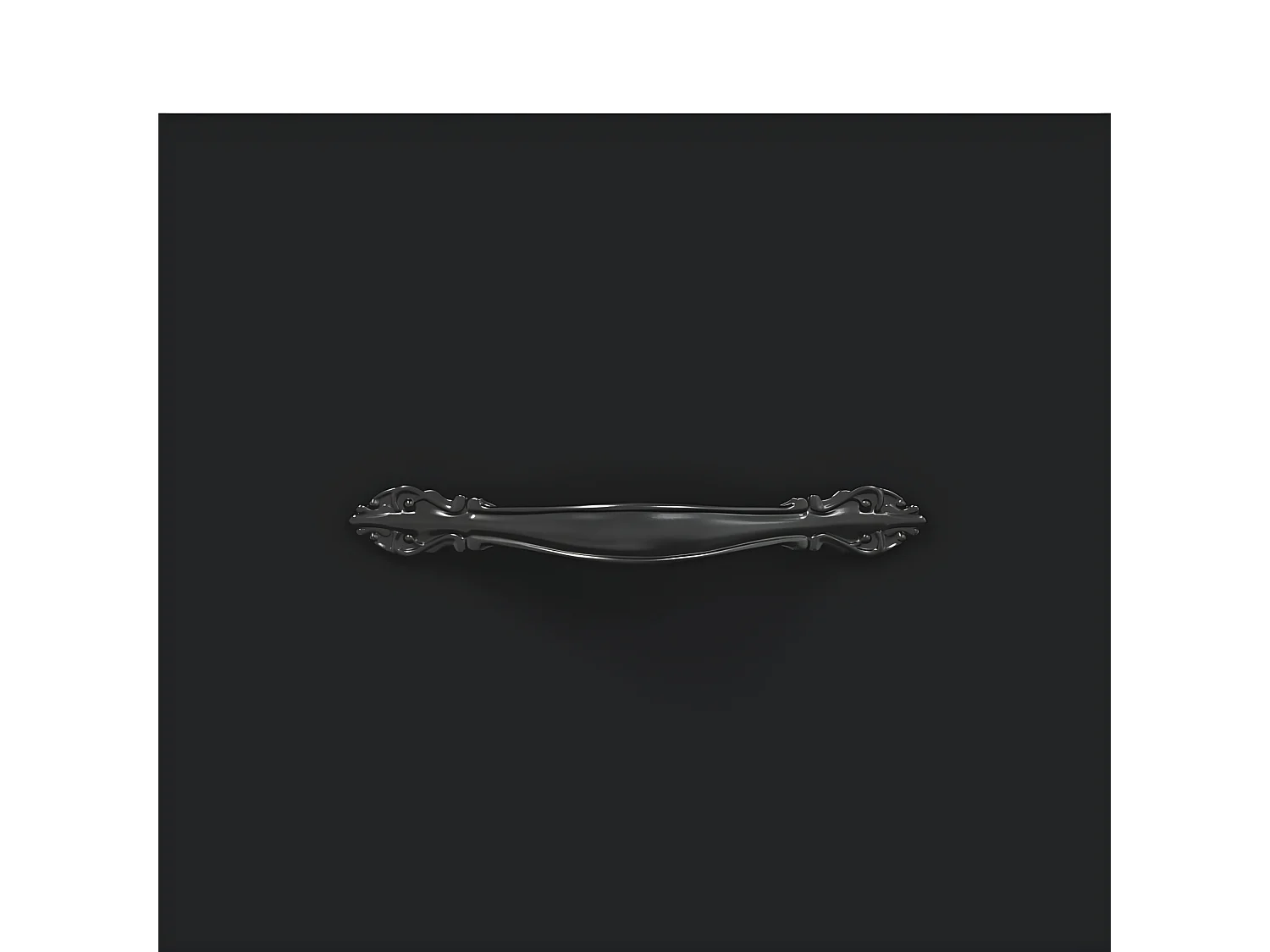 Móvel TV preto 150x36x30 cm madeira engenharia