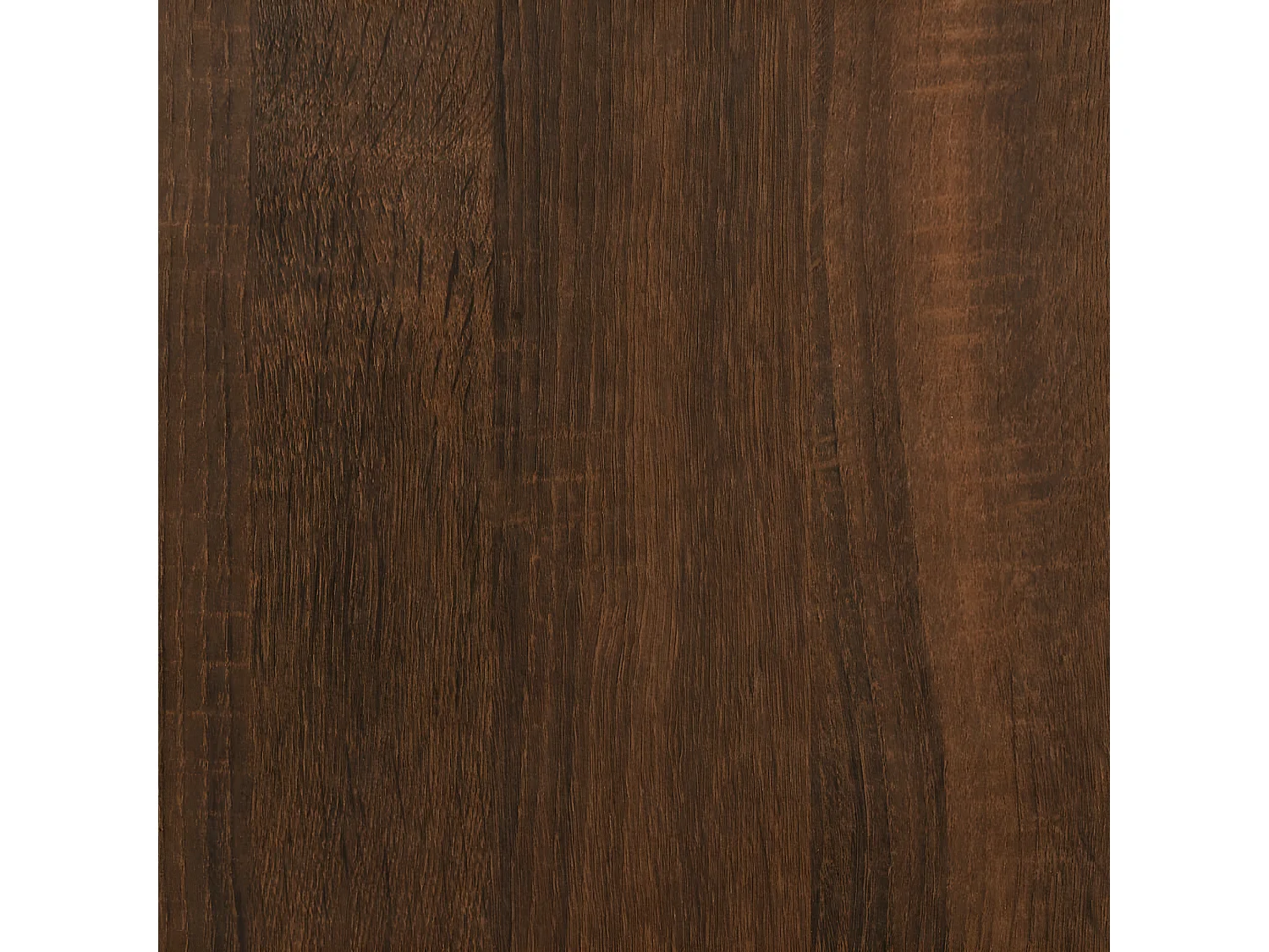 Mobile TV con ante in rovere marrone 60x35x45 cm in MDF