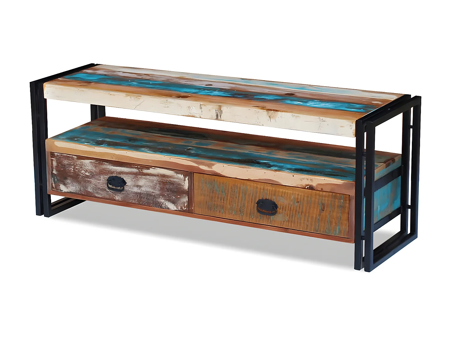 Mobile TV Legno massello di recupero