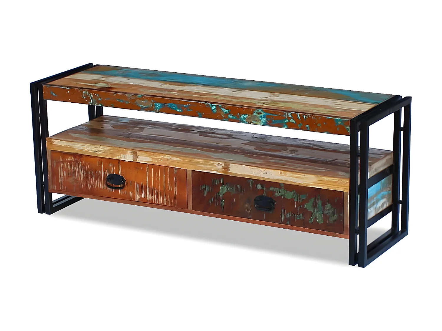 Mobile TV Legno massello di recupero