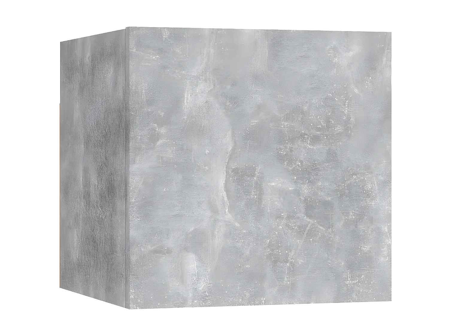 Ensemble de meubles TV 7 pcs Gris béton Aggloméré