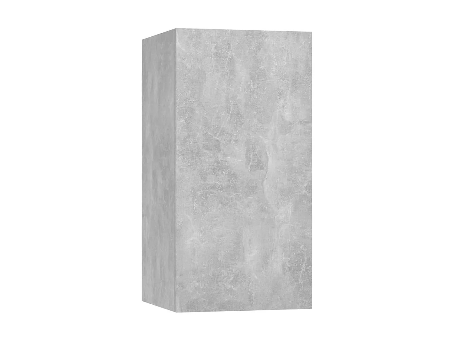 TV-Schrank-Set 6-tlg. Betongraue Spanplatte