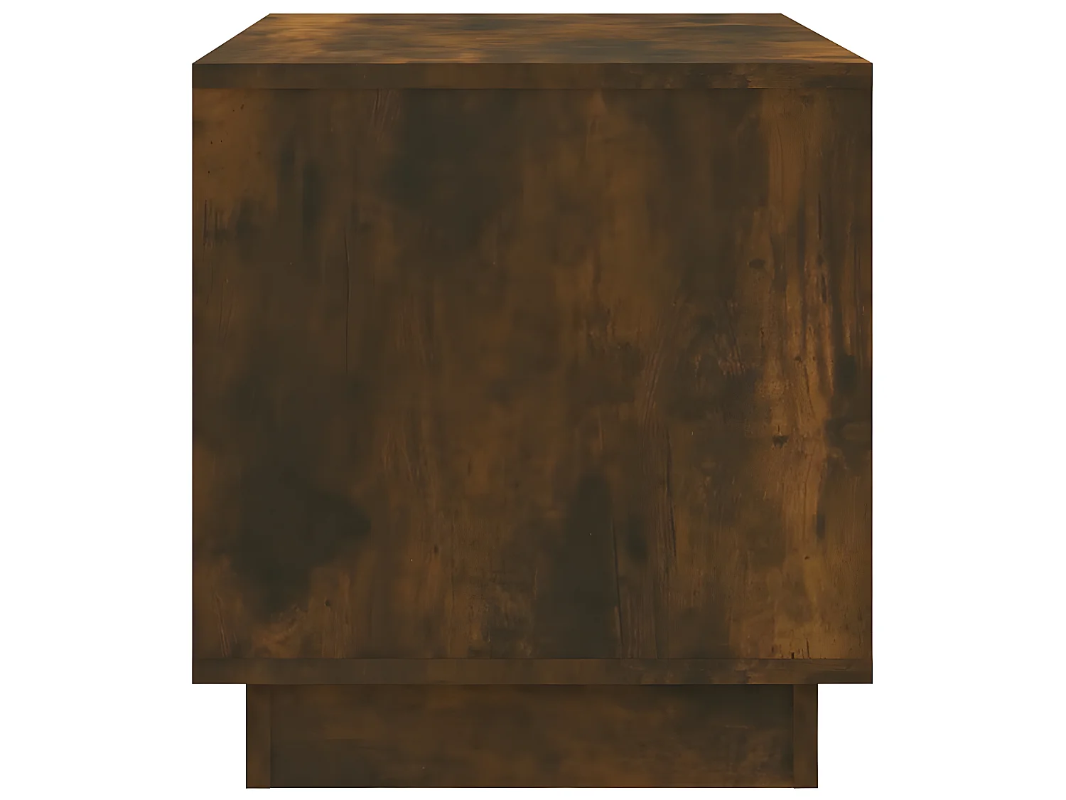 Meuble TV Chêne fumé 70x41x44 cm Aggloméré