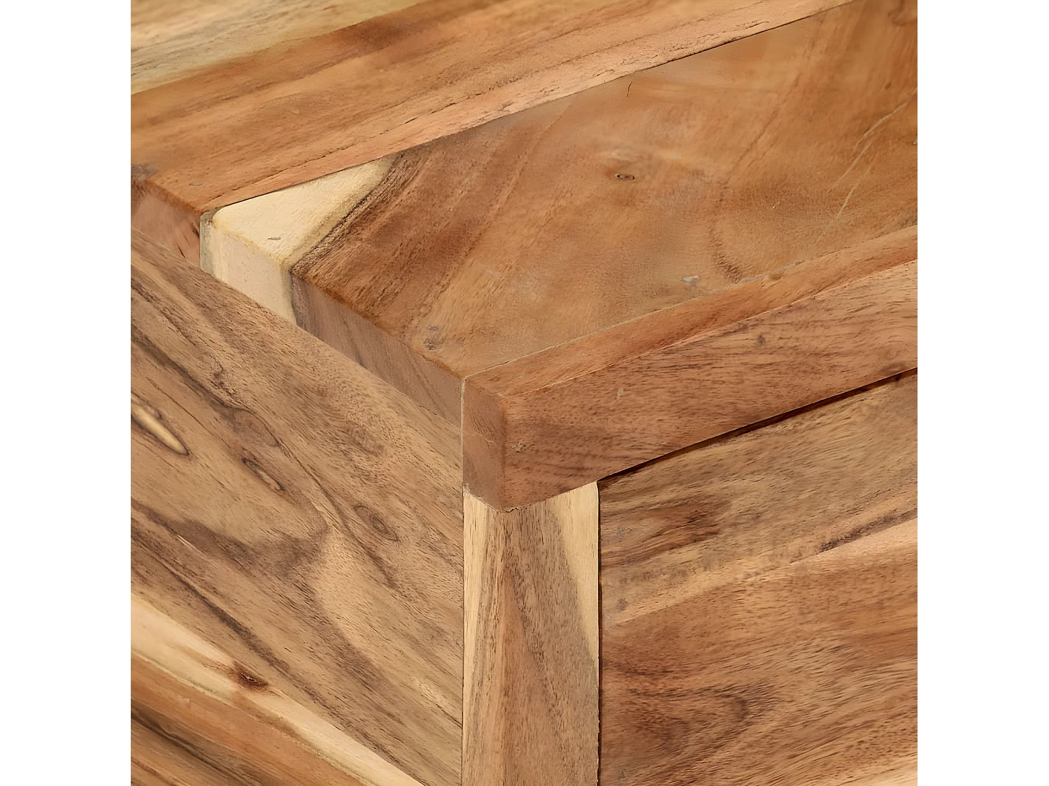 Mobile TV Legno massello di acacia