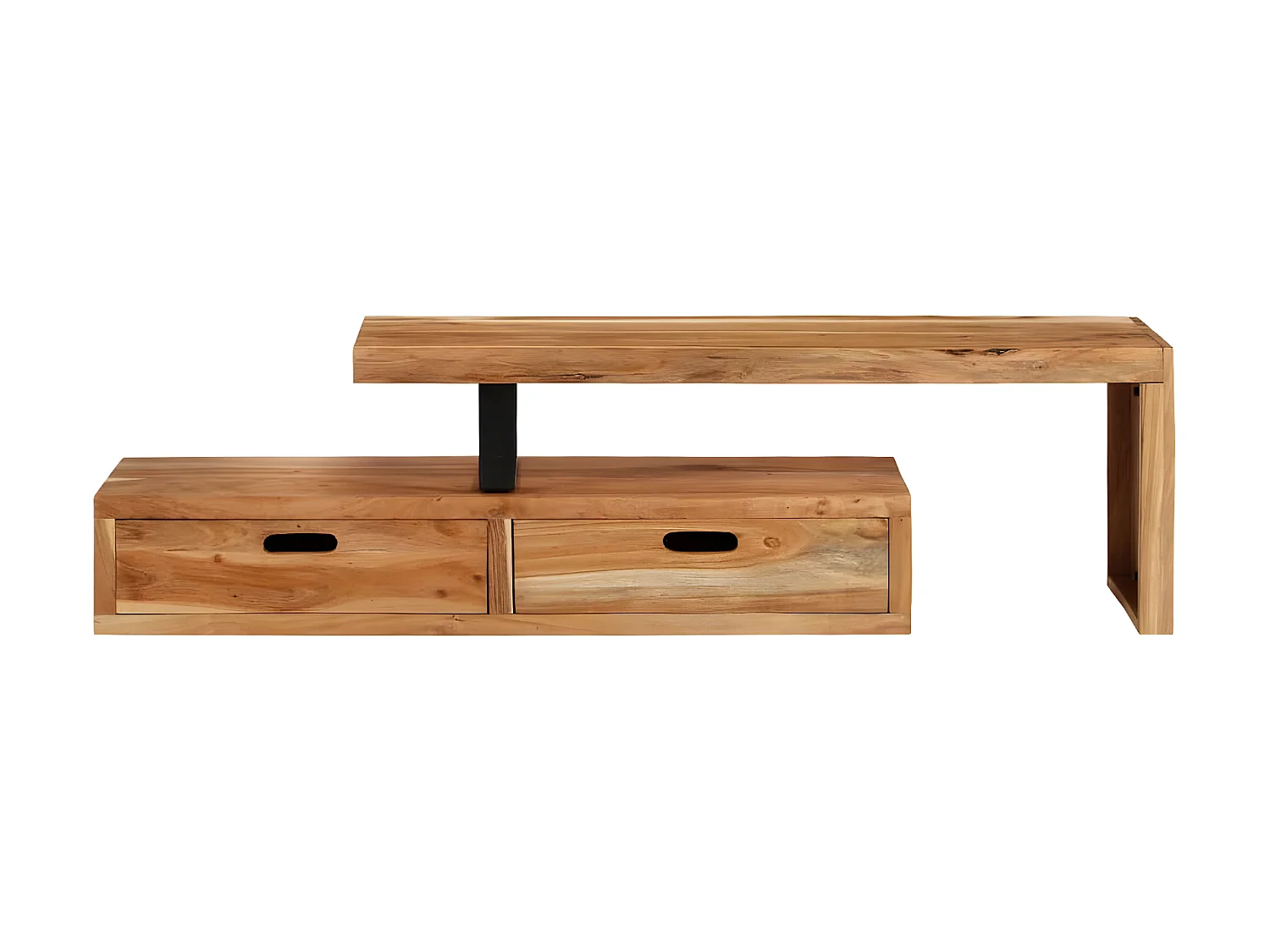 Móvel tv Madeira maciça de acácia