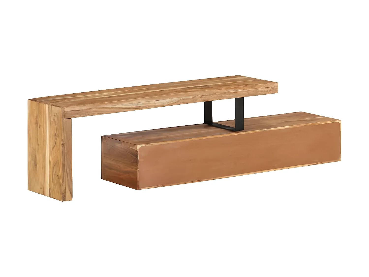 Móvel tv Madeira maciça de acácia