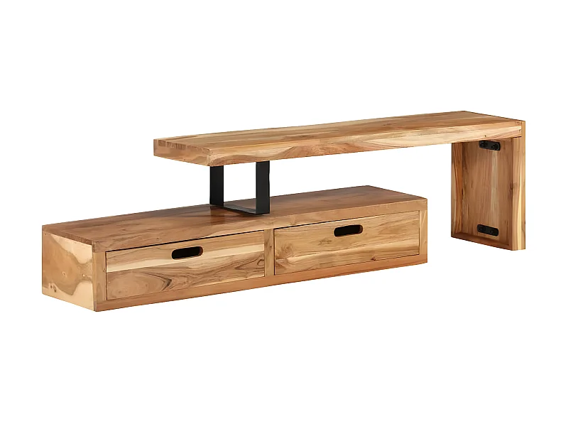 TV-meubel Massief acaciahout