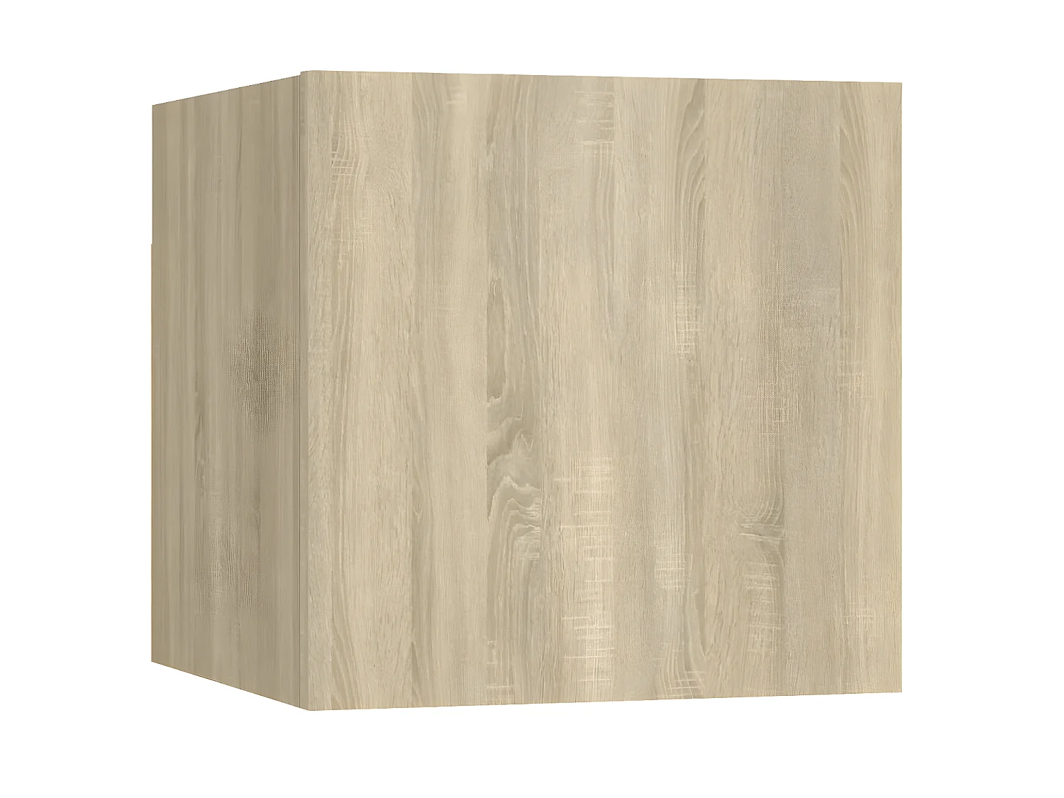 TV-kasten wandmontage 2 stuks Sonoma eiken 30,5x30x30 cm