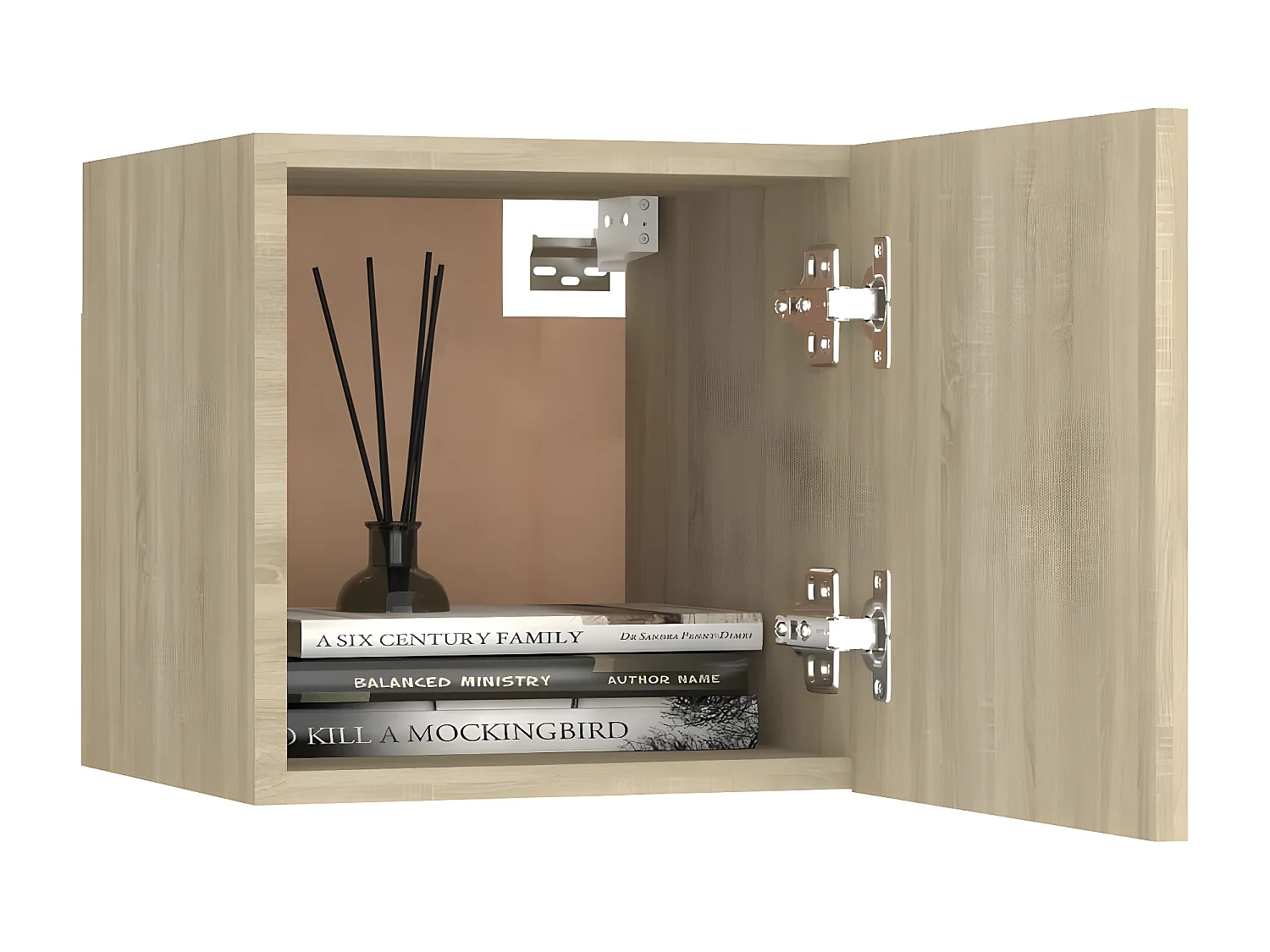 Meubles TV muraux 2 pcs Chêne sonoma 30,5x30x30 cm