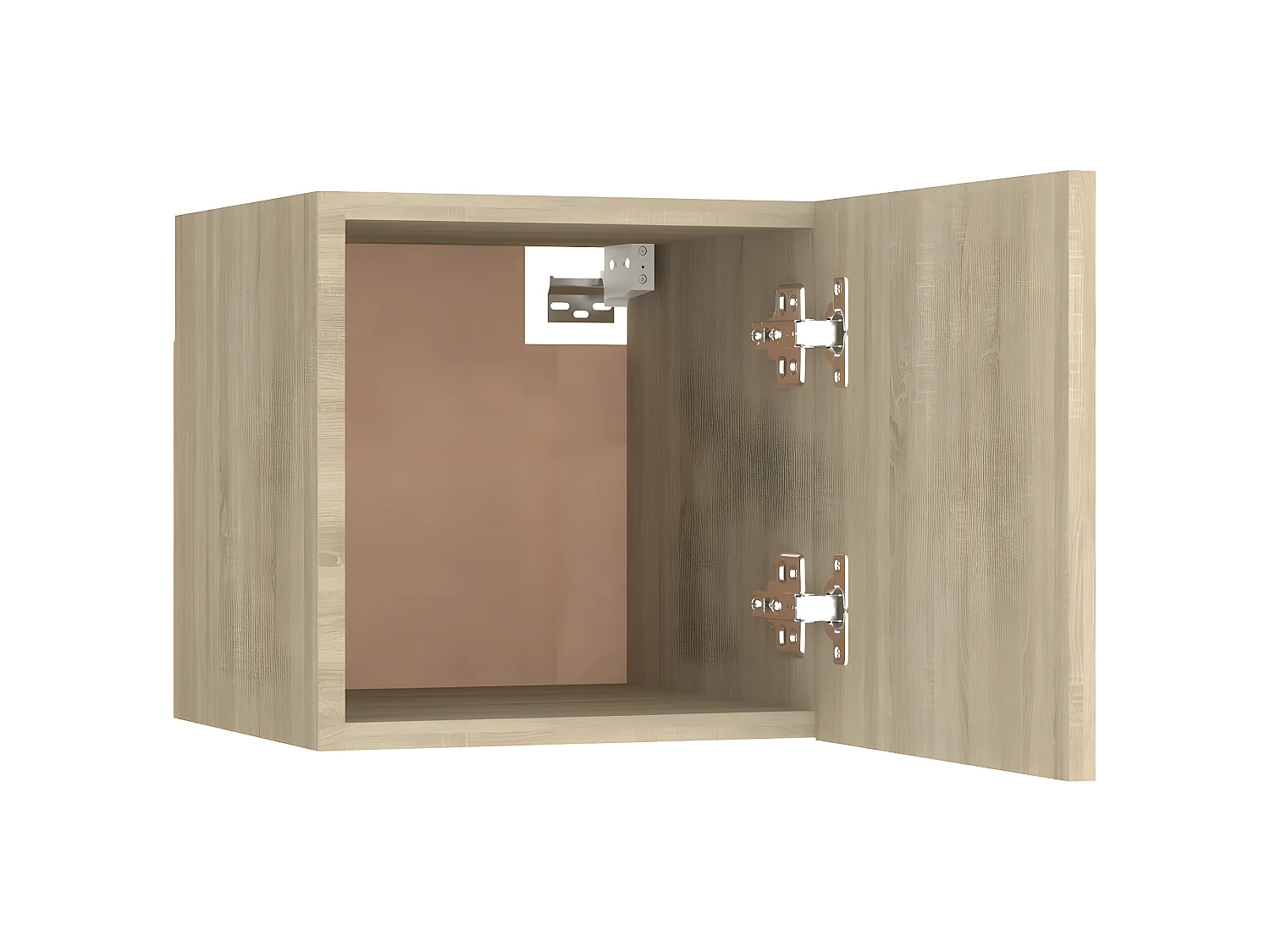 Meubles TV muraux 2 pcs Chêne sonoma 30,5x30x30 cm