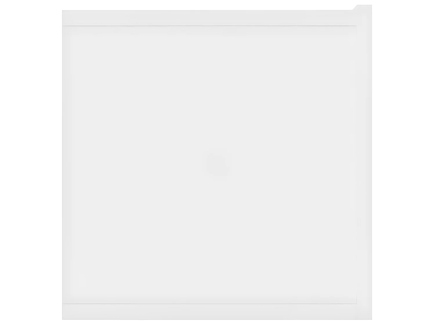 Meubles TV 2 pcs Blanc 80x30x30 cm Bois d'ingénierie
