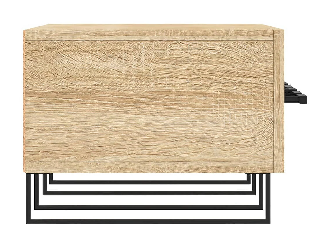 Móvel TV carvalho Sonoma 150x36x30 cm madeira trabalhada