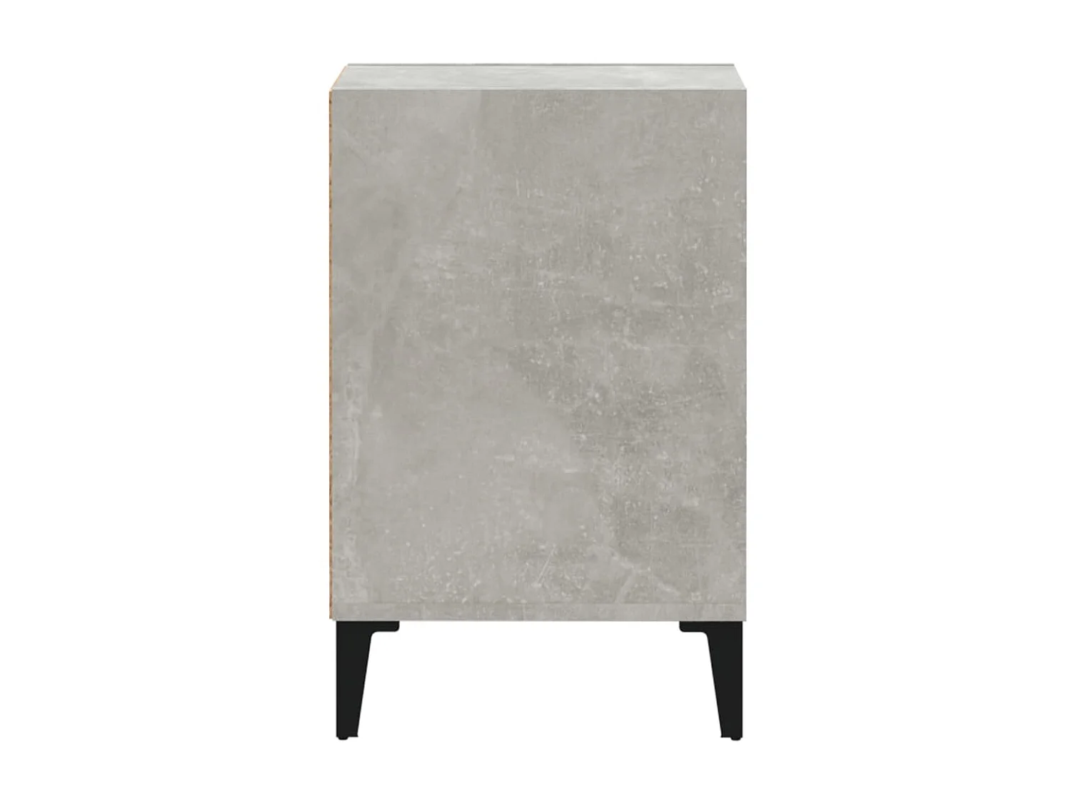 Meuble TV Gris béton 100x35x55 cm Bois d'ingénierie
