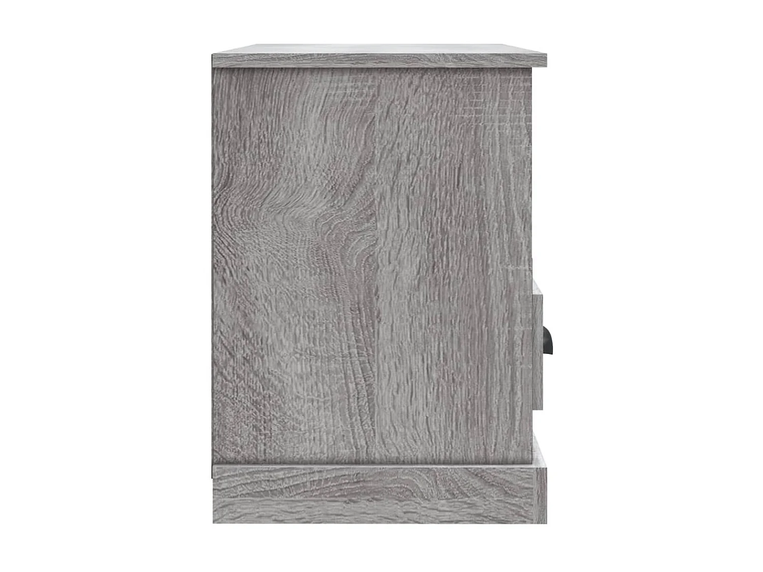 Móvel TV cinza Sonoma 80x35x50 cm madeira engenharia