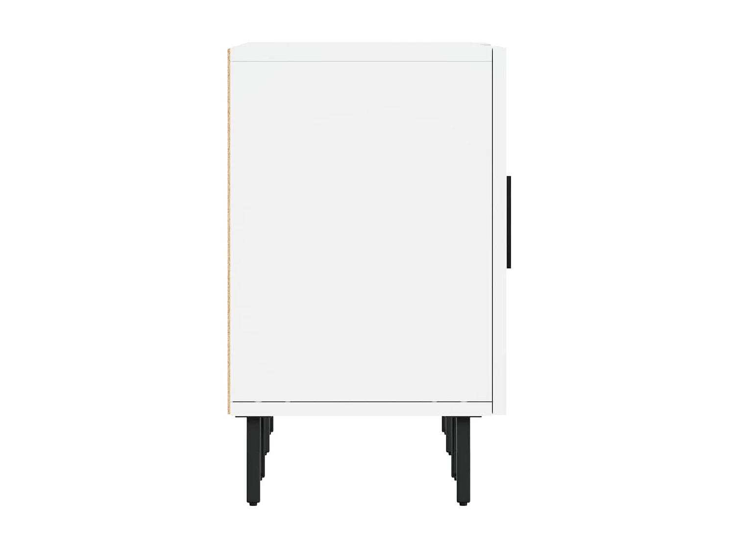 Meuble TV blanc 150x30x50 cm bois d'ingénierie