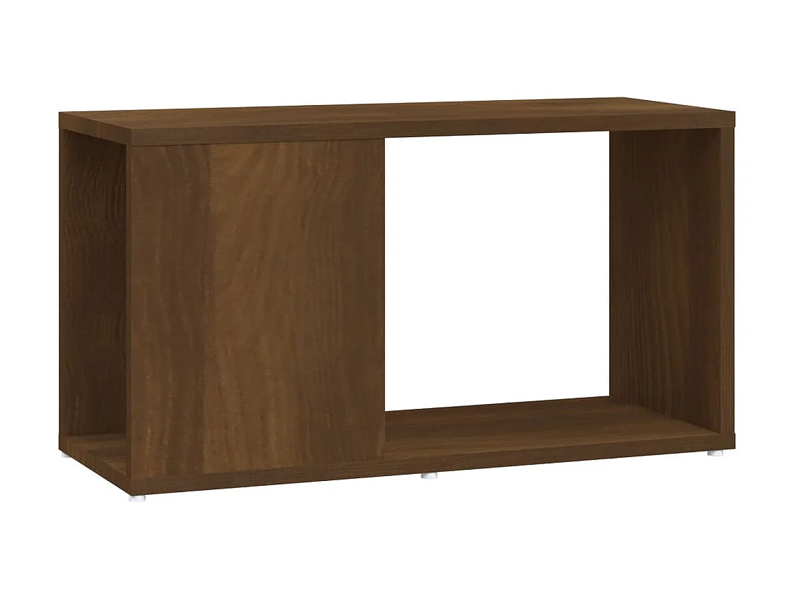 Mobile TV Rovere marrone 60x24x32 cm MDF