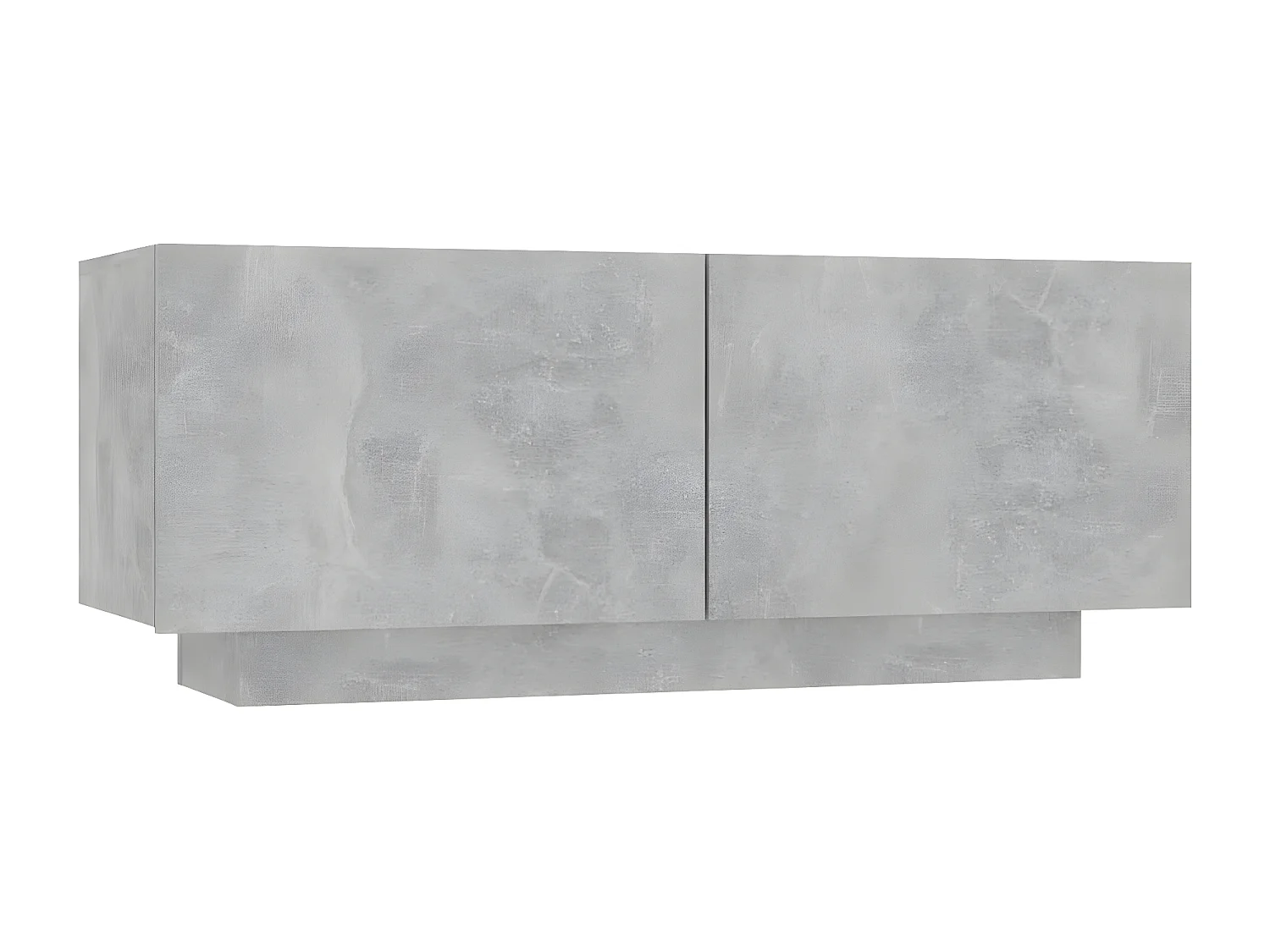 Mueble TV Aglomerado Gris Hormigón 100x35x40 cm