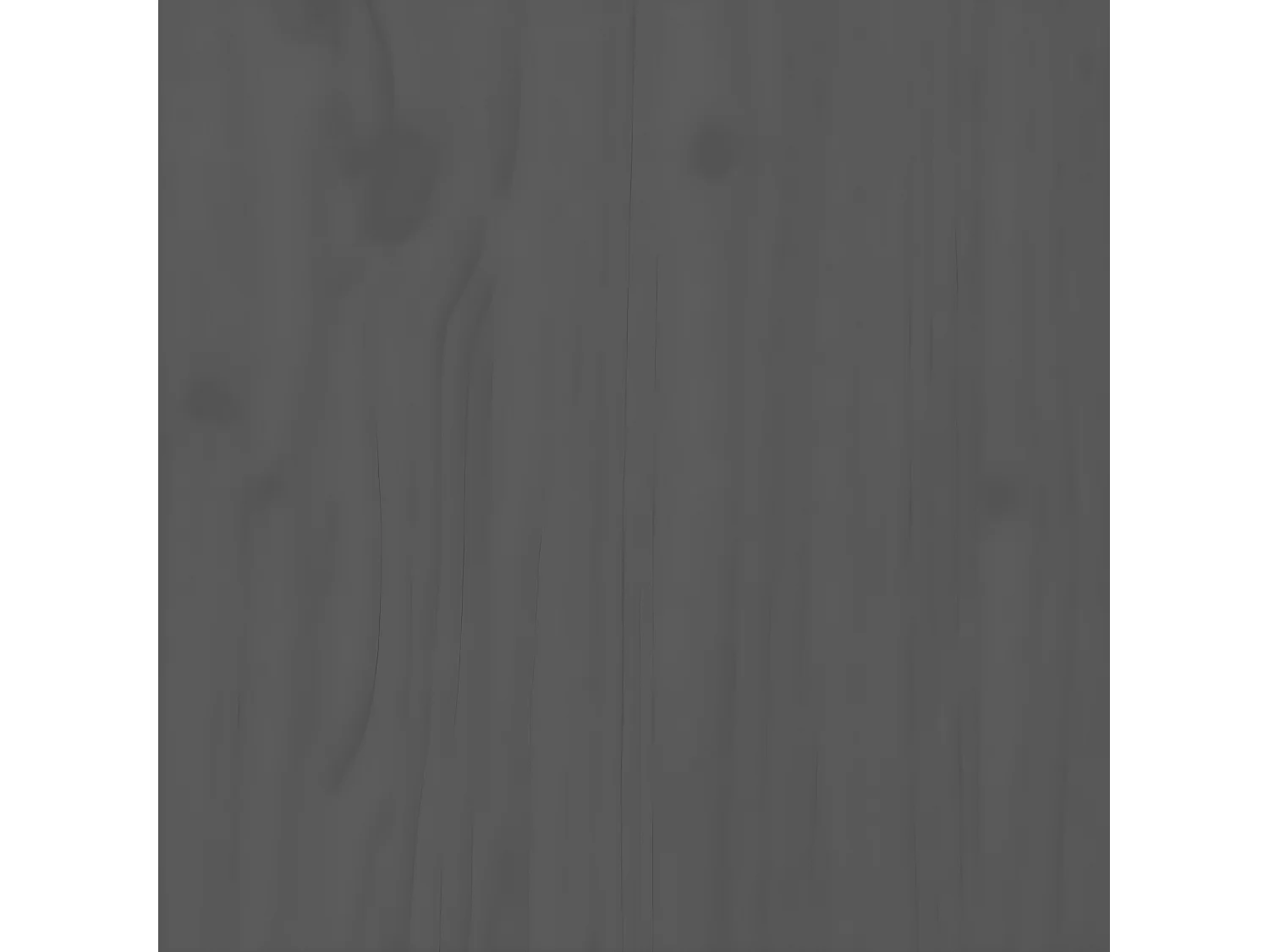 Meuble TV Gris 74x34x40 cm Bois de pin massif