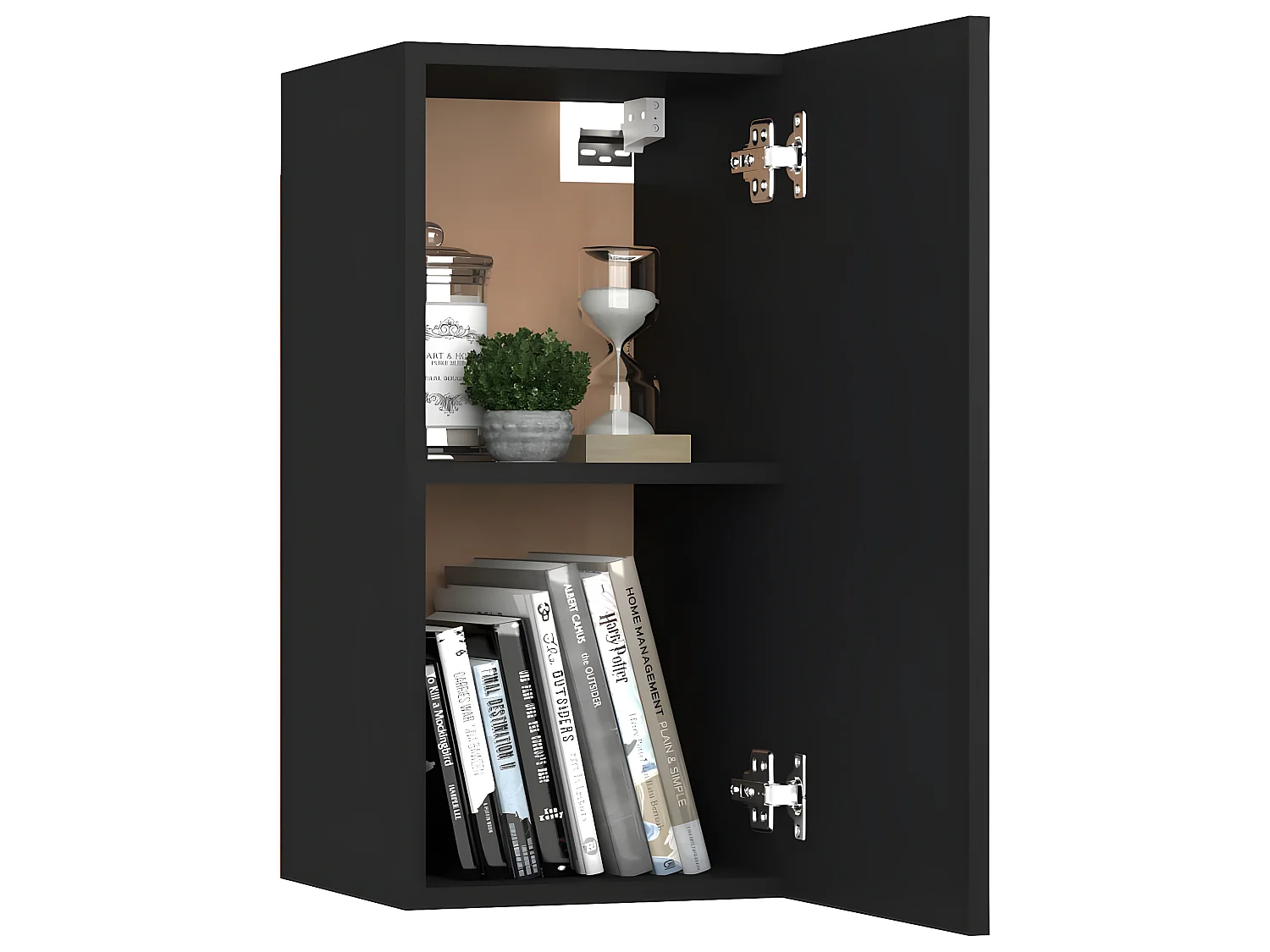 Ensemble de meubles TV 7 pcs Noir Aggloméré