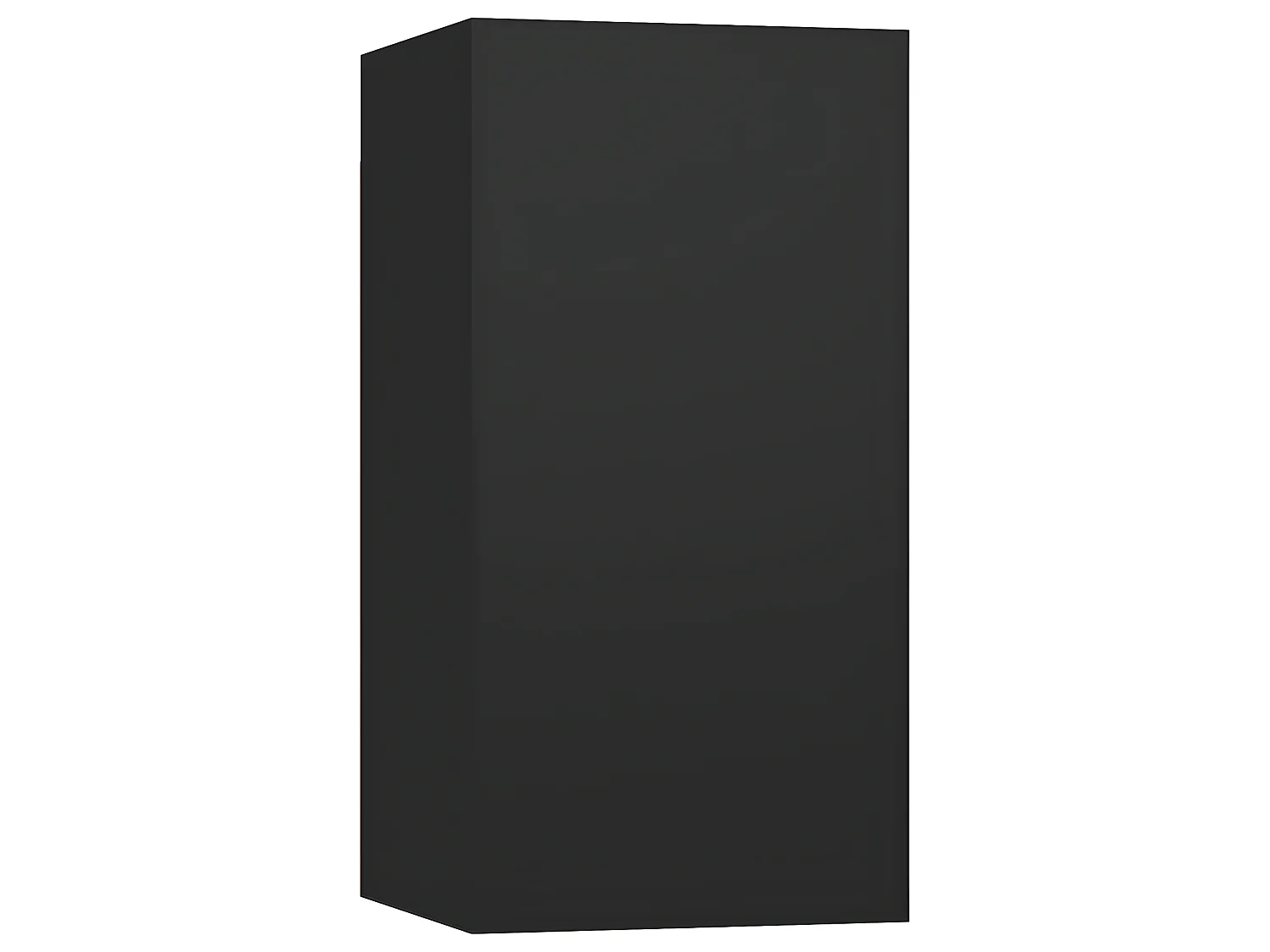 Ensemble de meubles TV 7 pcs Noir Aggloméré