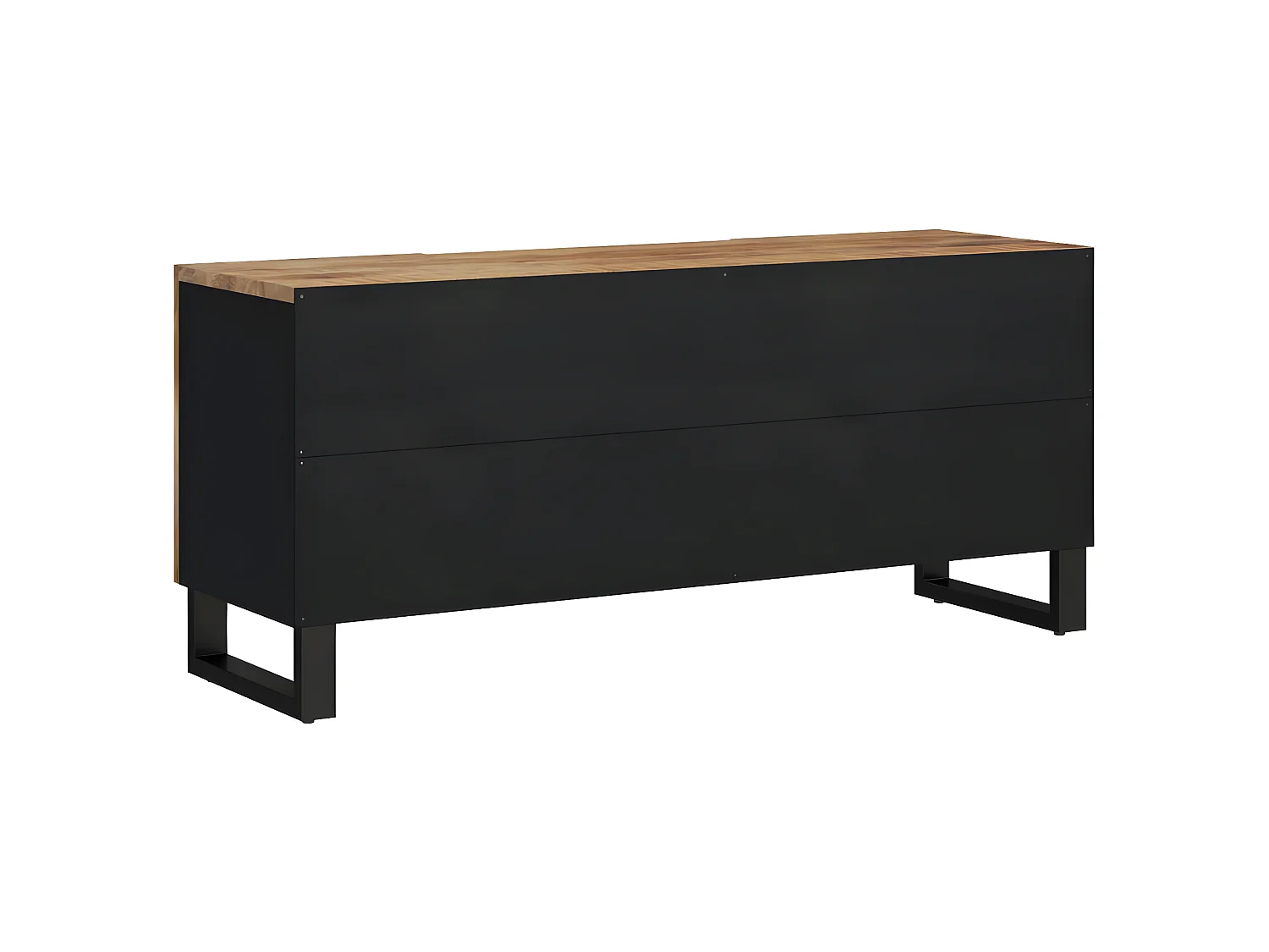 Mobile TV 105x33,5x46 cm in legno di mango e derivati del legno