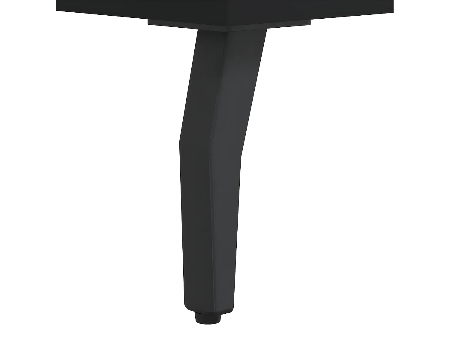 Meuble TV noir 150x30x44,5 cm bois d'ingénierie