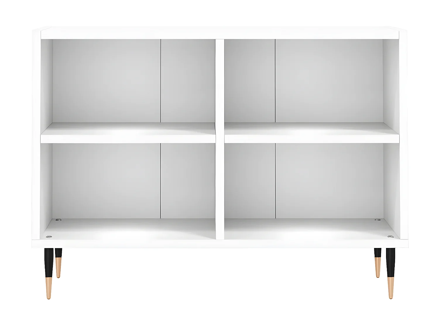 Weißer TV-Schrank, 69,5 x 30 x 50 cm, Holzwerkstoff