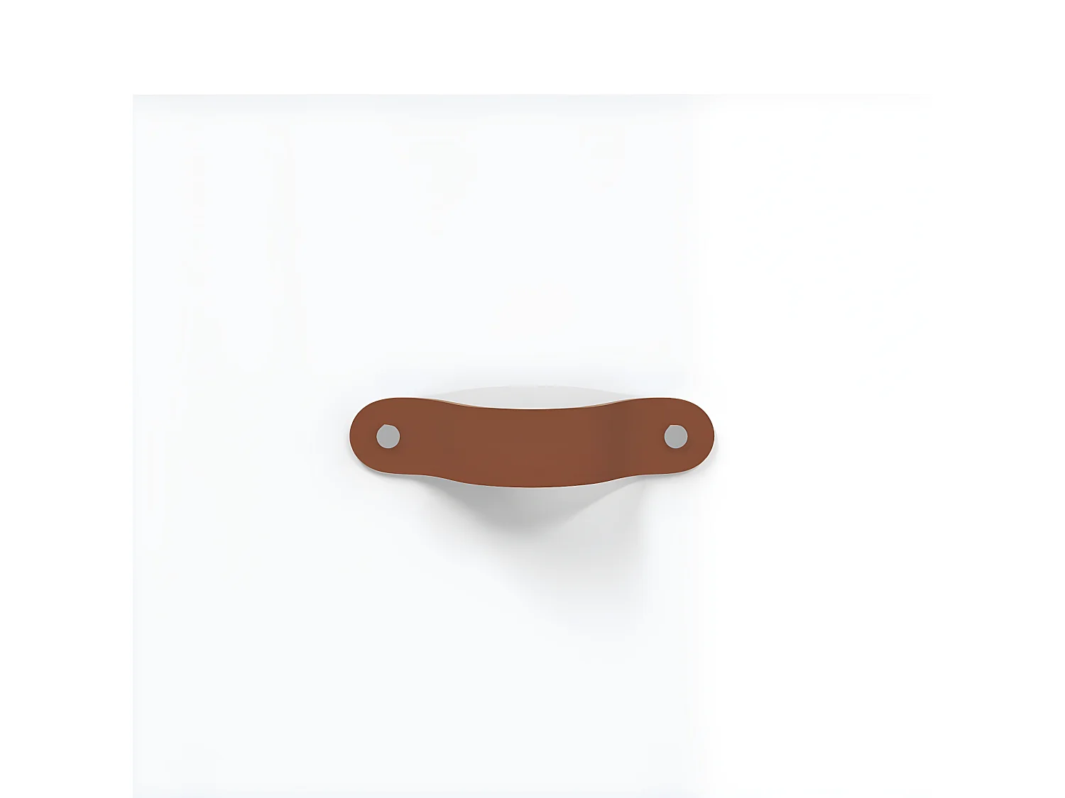 Meuble TV blanc brillant 150x30x50 cm bois d'ingénierie