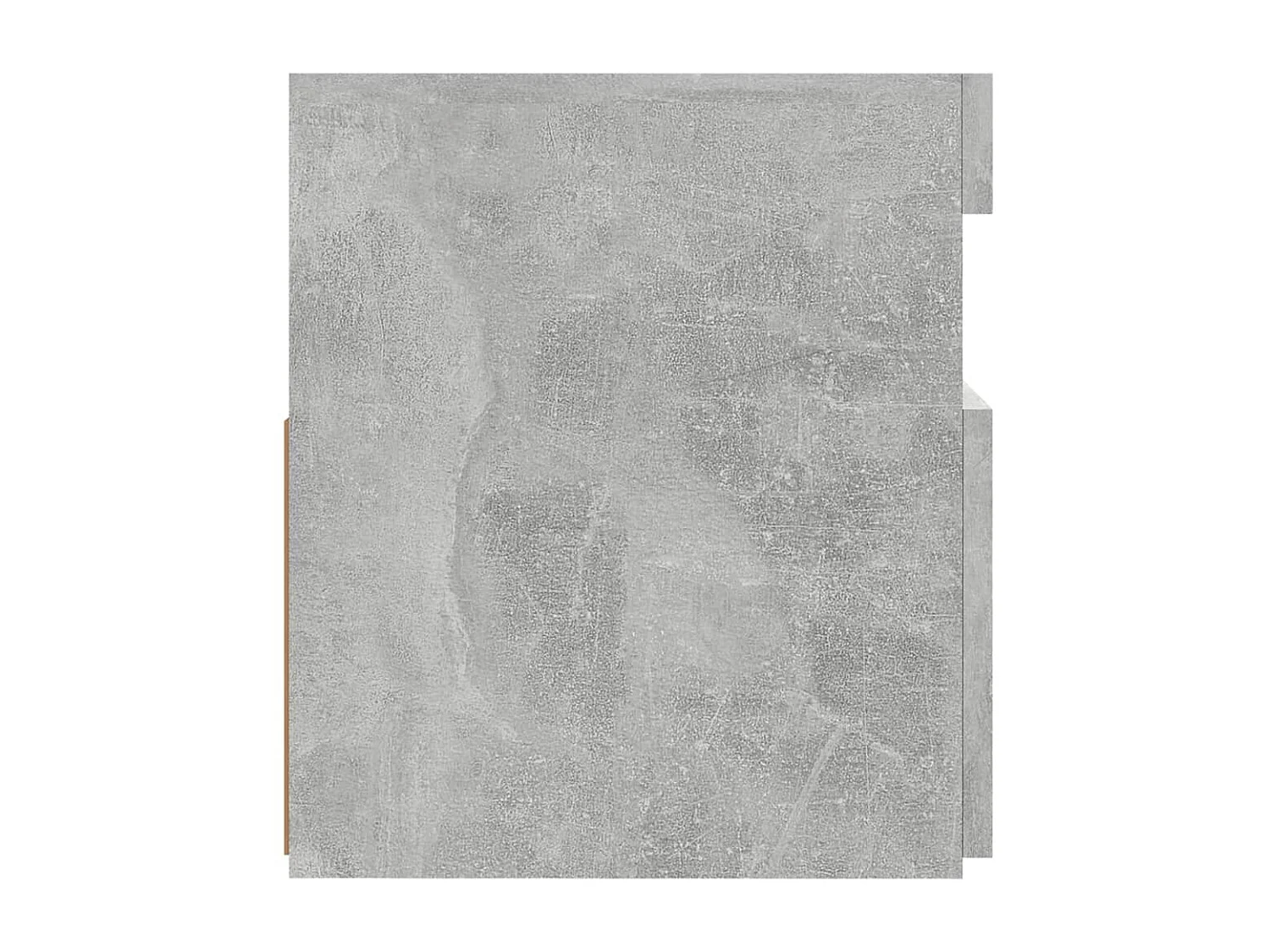 Meuble TV avec lumières LED gris béton 120x35x40 cm