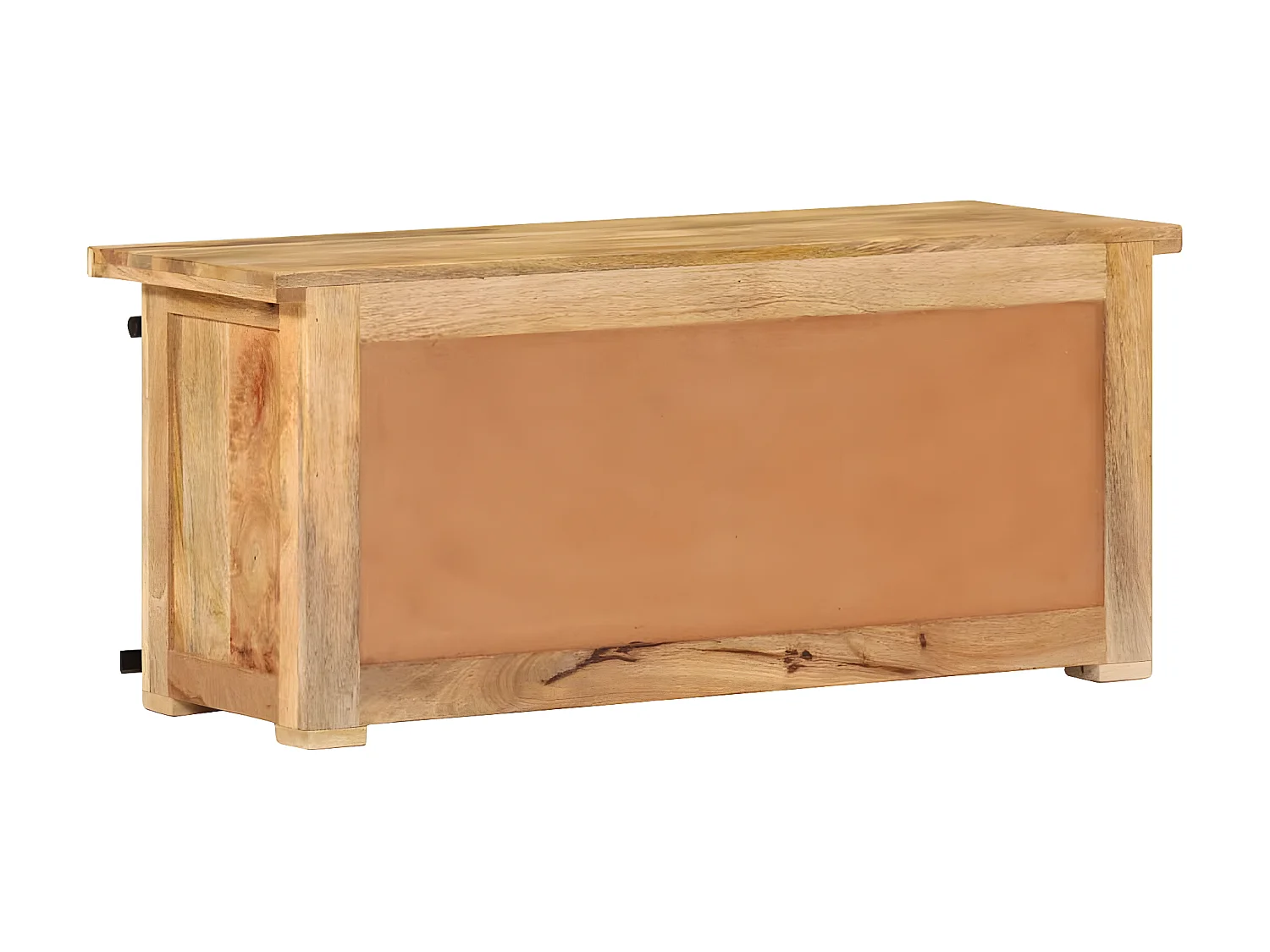 TV-Schrank 90x35x40 cm Massives Mangoholz