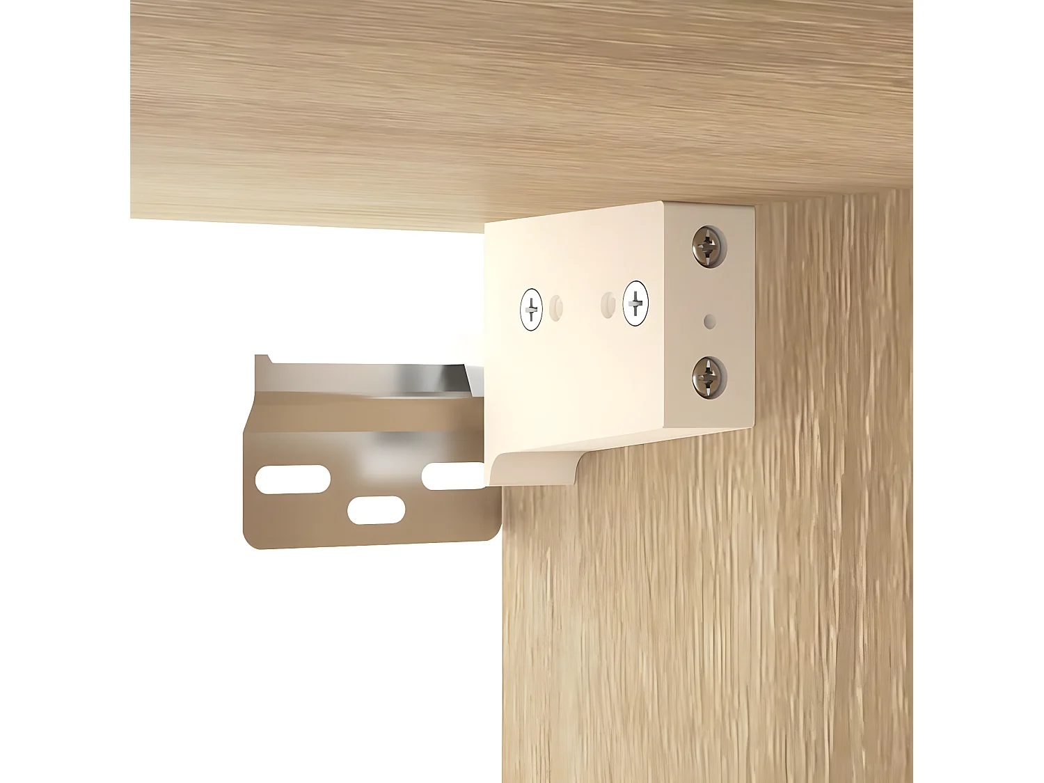 Juego de soporte para TV de 6 piezas de madera de ingeniería de roble Sonoma