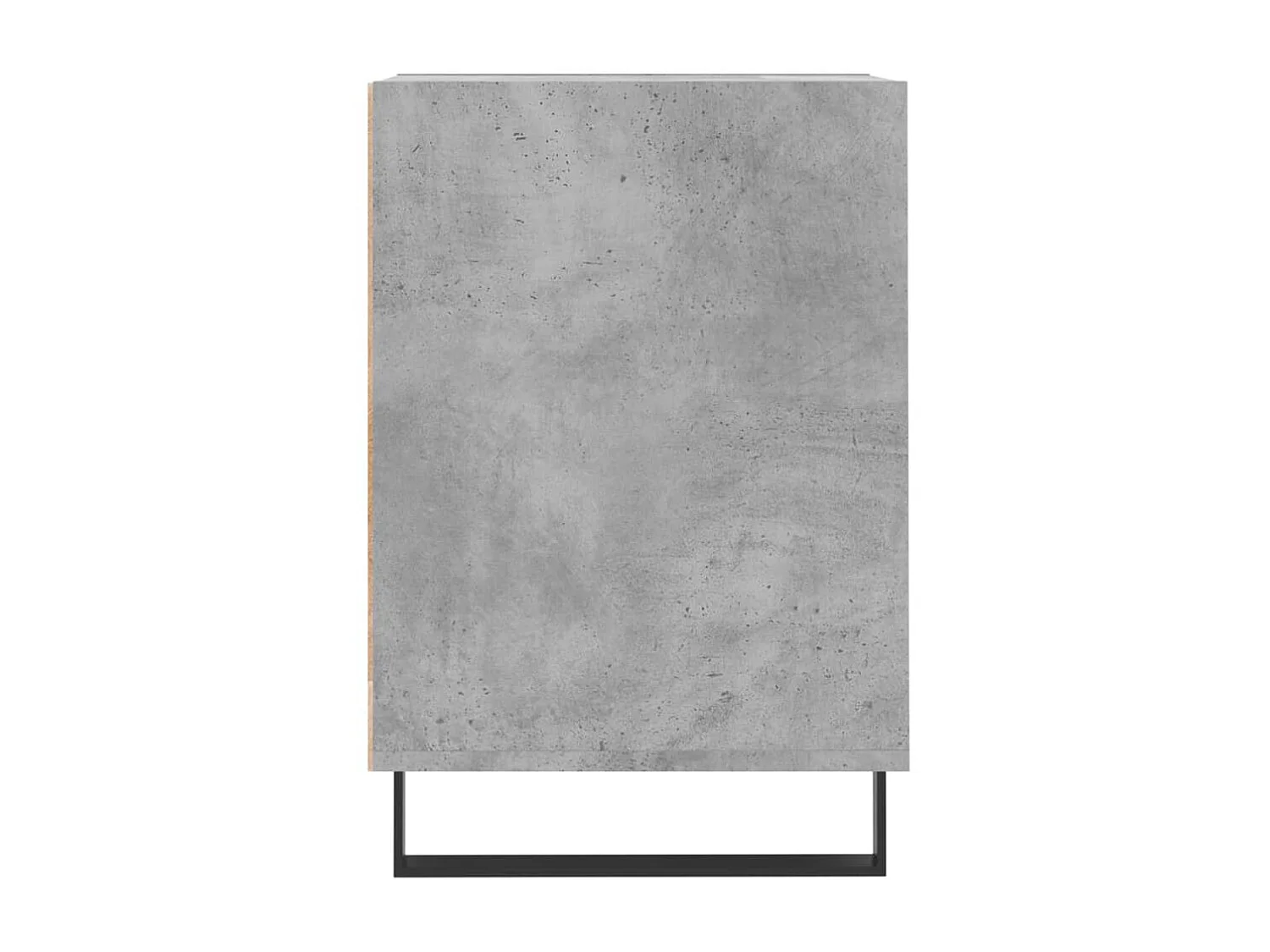 Meuble TV Gris béton 100x35x55 cm Bois d'ingénierie