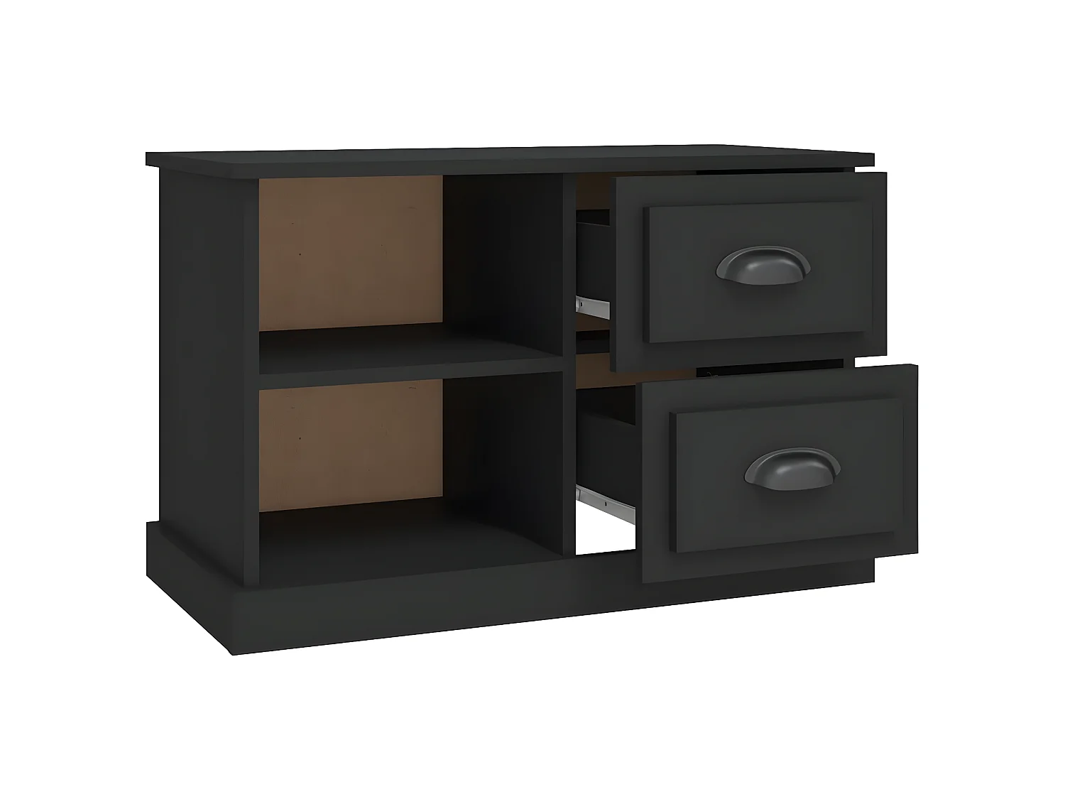 Mobile TV nero 73x35,5x47,5 cm in derivati del legno