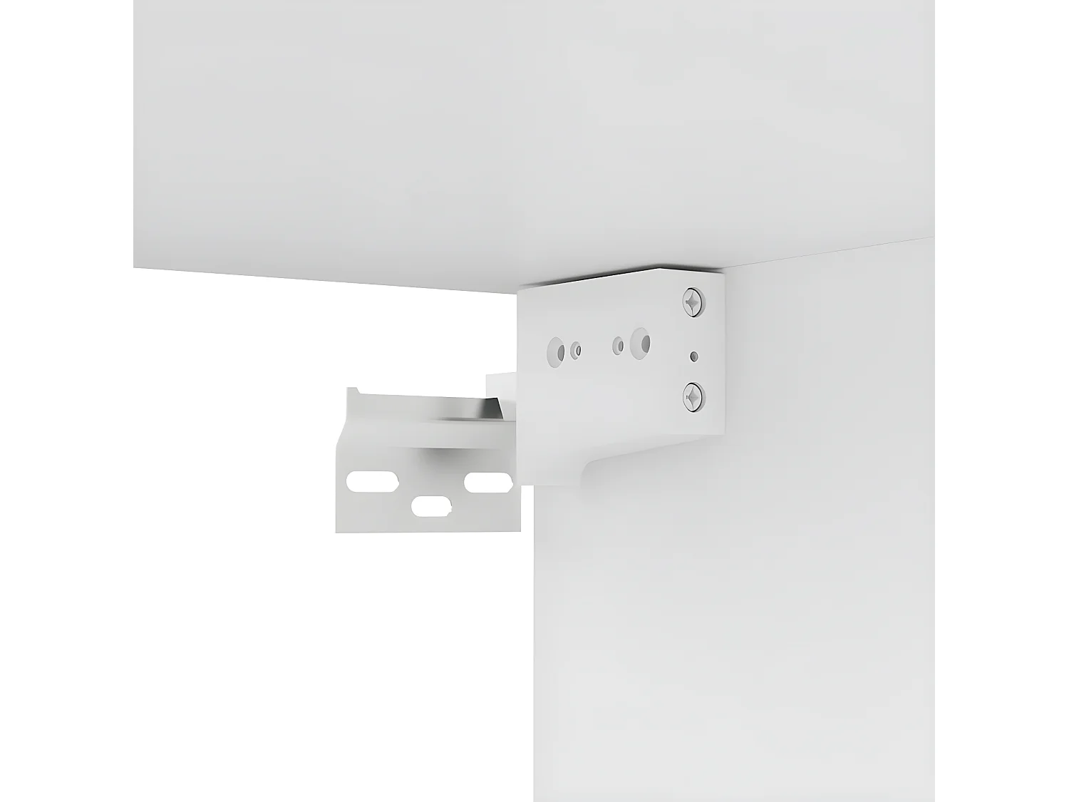 Mueble TV blanco 80x30x30 cm Madera contrachapada