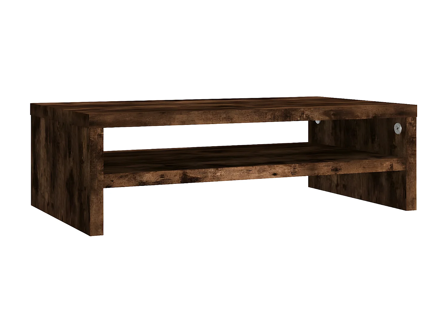 Monitorständer Räuchereiche 42x24x13 cm Holzwerkstoff